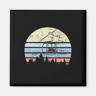 Imán Ski Lift Retro