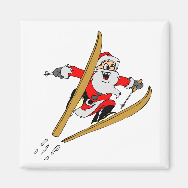 Imán Ski Santa (Frente)