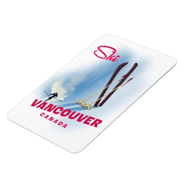 Imán Ski Vancouver Canadá (Lado Izquierdo)