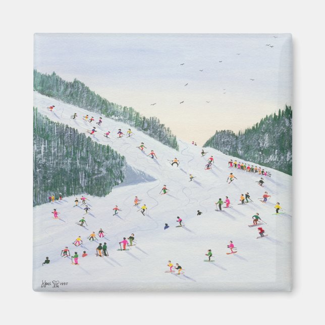 Imán Ski-vening 1995 (Frente)