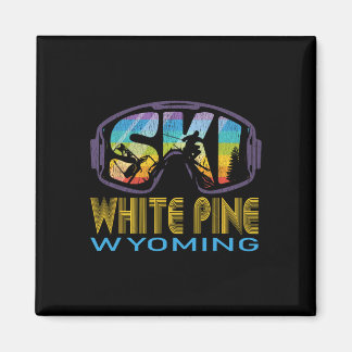 Imán Ski White Pine Wyoming Skiing Vacation 