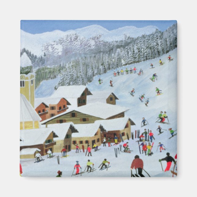 Imán ¡Ski Whizzz! 1991 (Frente)