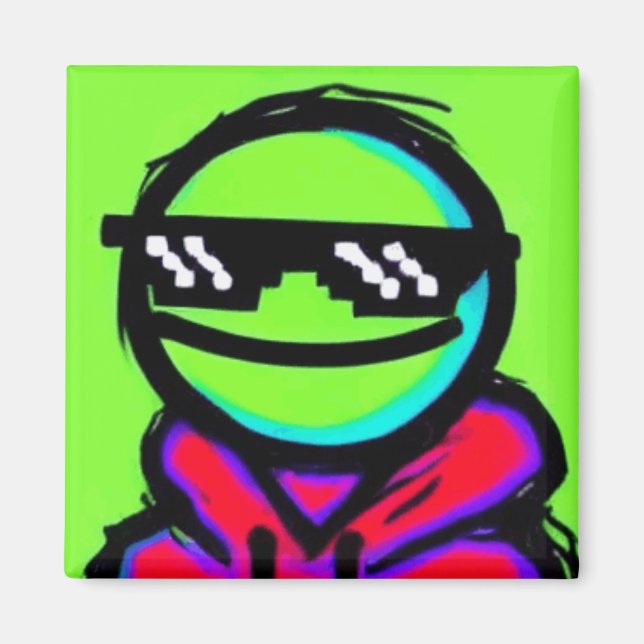 Imán skibidisus.com (Frente)