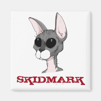 Imán Skidmark the Cat Magnet