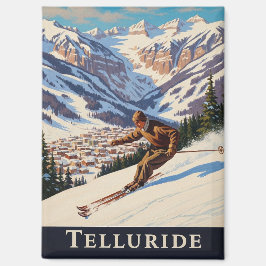 Imán Skiing in Telluride Colorado