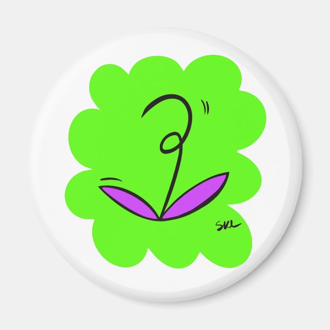 Imán SklinesArt – Bold Logo (Frente)