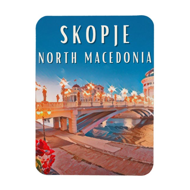 Imán Skopje, ville des ponts (Vertical)
