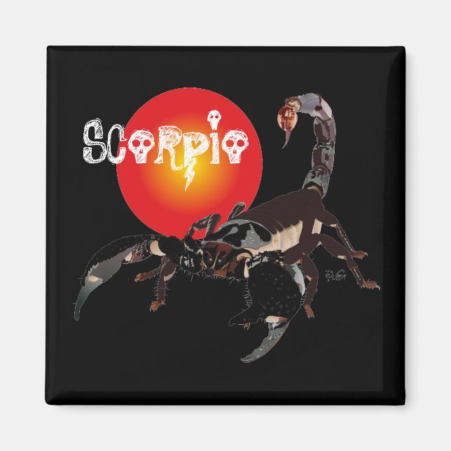 Imán Skorpion Magnet (Frente)