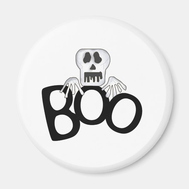 Imán Skull Boo (Frente)