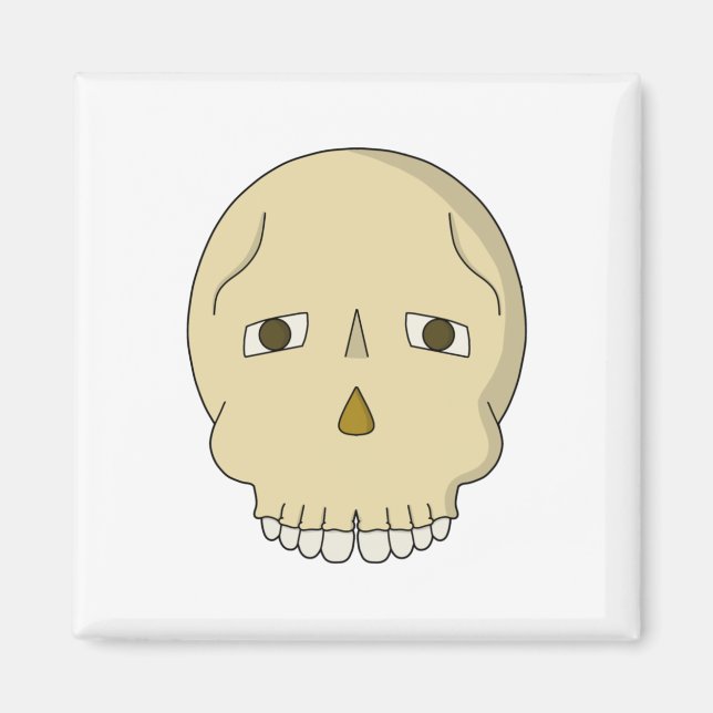 Imán Skull mirándote (Frente)