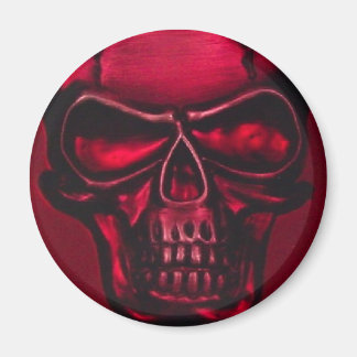 IMÁN SKULL ROJO