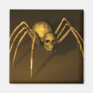 Imán Skull Spider