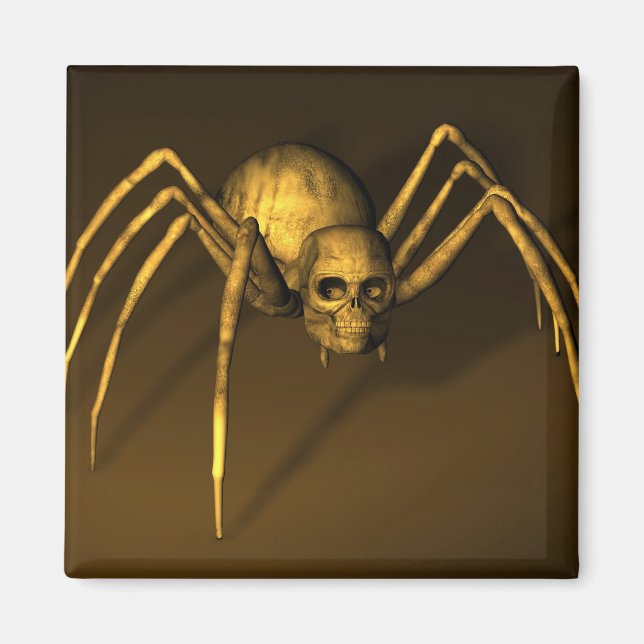 Imán Skull Spider (Frente)