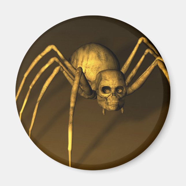 Imán Skull Spider (Frente)