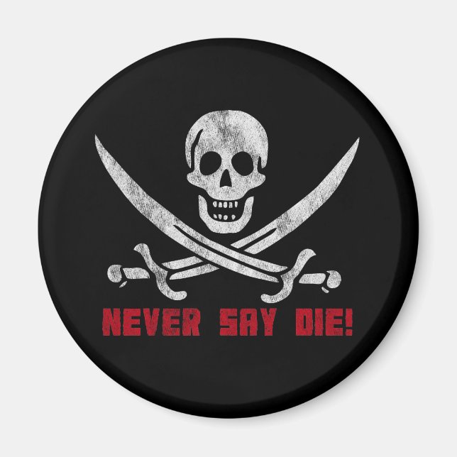 Imán Skull y Crossbone (Frente)