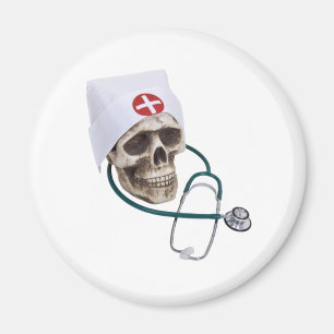 Imán SkullNurse082309