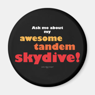 Imán Skydive en tándem impresionante
