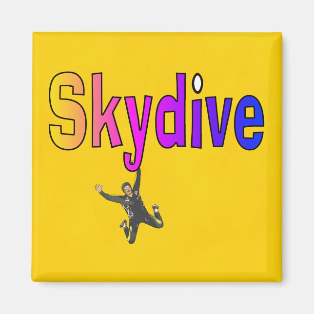 Imán Skydive Magnet-2 (Frente)