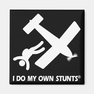Imán Skydiving mis propios trucos