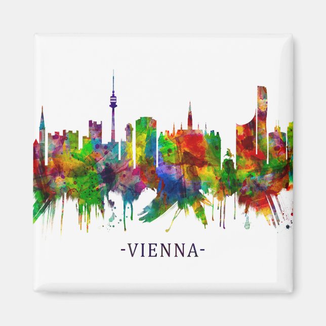 Imán Skyline Austria (Frente)