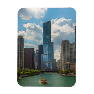 Imán Skyline Chicago