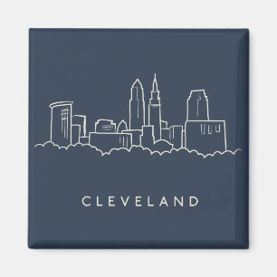 Imán Skyline Cleveland Ohio