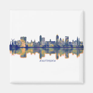 Imán Skyline de Ámsterdam