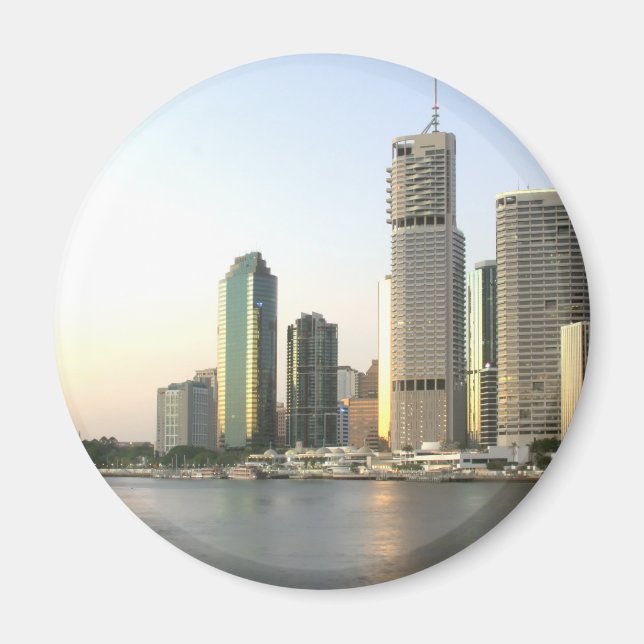Imán Skyline de Brisbane (Frente)