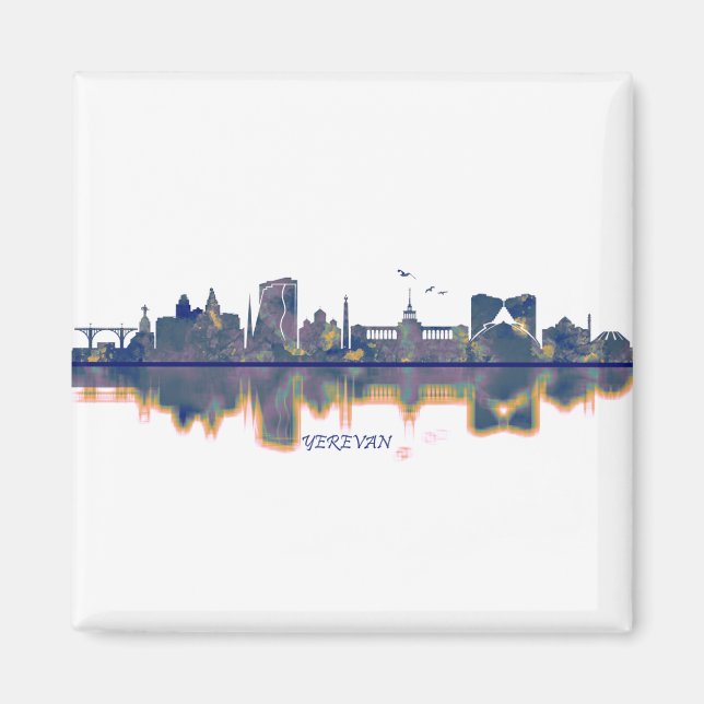 Imán Skyline de Ereván (Frente)