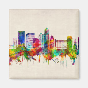 Imán Skyline de Jacksonville Florida