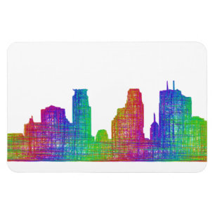 Imán Skyline de Minneapolis