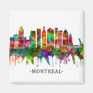 Imán Skyline de Montreal Canadá