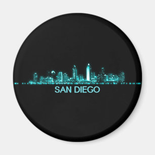 Imán Skyline de San Diego