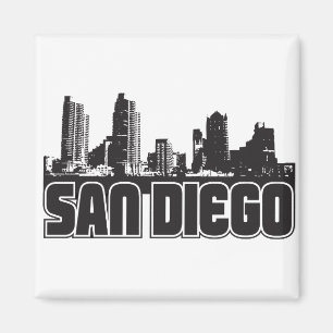 Imán Skyline de San Diego