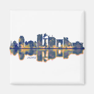 Imán Skyline de Skopie