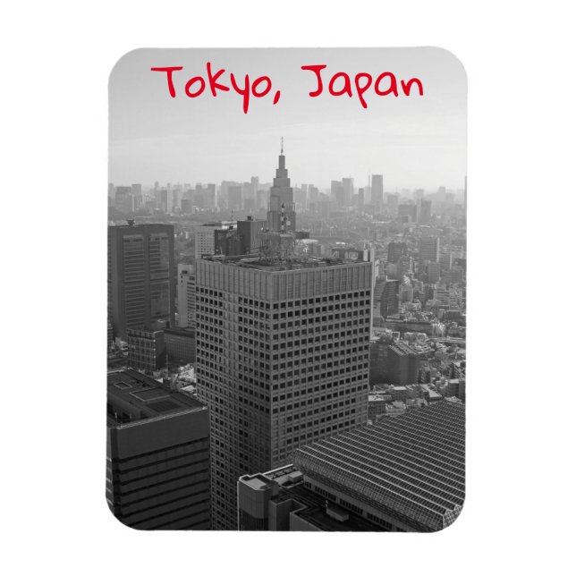 Imán Skyline de Tokio (Vertical)
