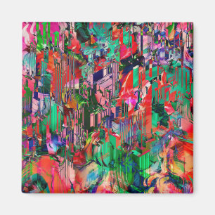 Imán Skyline del edificio del mundo del viaje Resumen d