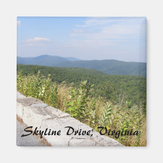 Imán Skyline Drive (Frente)
