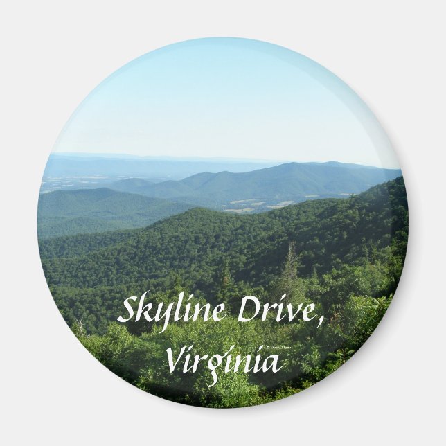 Imán Skyline Drive (Frente)