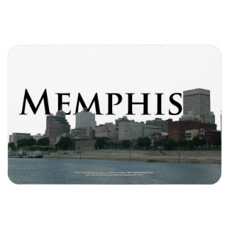 Imán Skyline Memphis con Memphis en el Sky Magnet