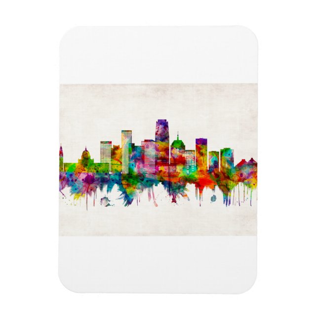 Imán Skyline Oklahoma City (Vertical)