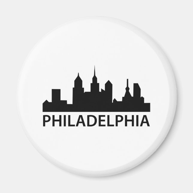Imán Skyline Philadelphia (Frente)