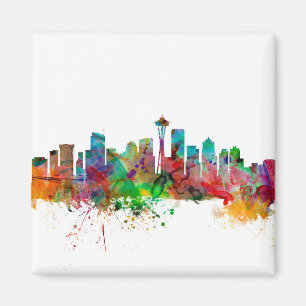 Imán Skyline Seattle Washington
