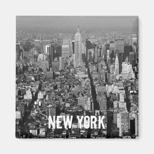 Imán Skyline USA de la ciudad de Nueva York 1987