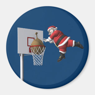Imán Slam Dunk Santa Claus