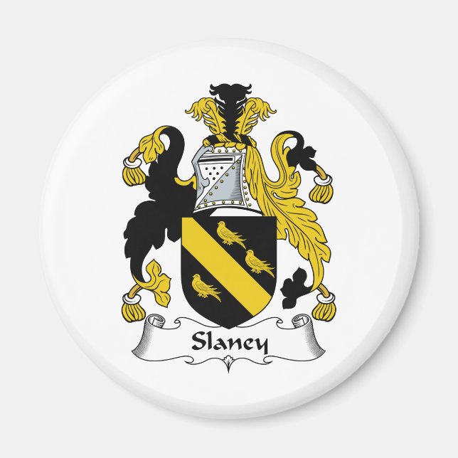 Imán Slaney Family Crest (Frente)