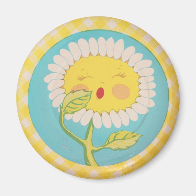 Imán Sleepy Daisy (Frente)