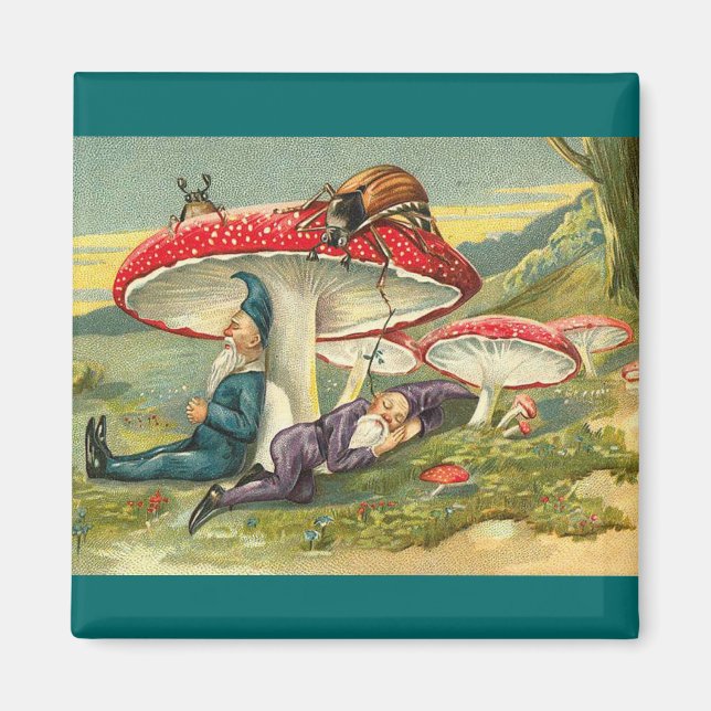 Imán Sleepy Elves (Frente)