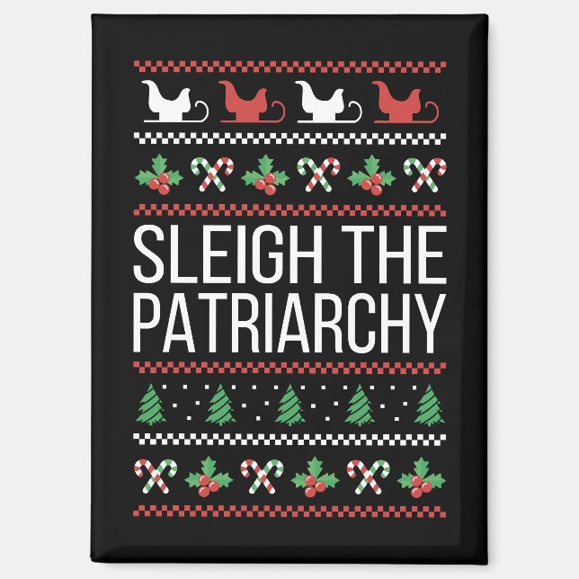 Imán Sleigh El Patriarcado II (Anverso)