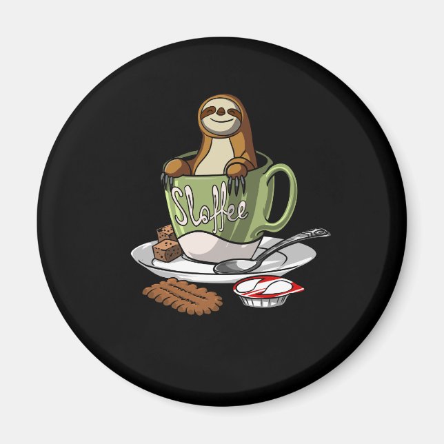 Imán Sloffee de café Lover Animal Sloffee (Frente)